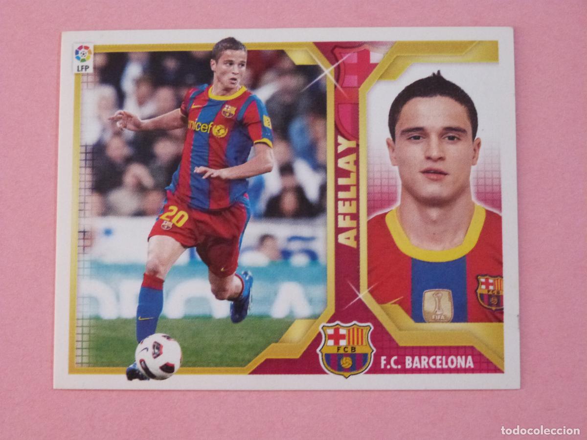 Fu&szlig;ball-Sticker: CROMO FUTBOL AFELLAY F.C. BARCELONA SIN PEGAR N&ordm; 13 A LIGA ESTE 2011-2012/11-12