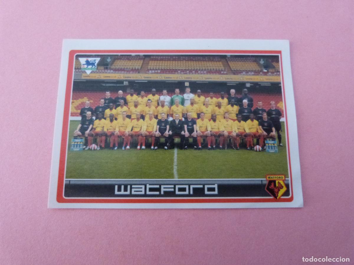 Cromos de f&uacute;tbol: CROMO FUTBOL PLANTILLA EQUIPO WATFORD SIN PEGAR N&ordm; 449 F.A. PREMIER LEAGUE 07 MERLIN