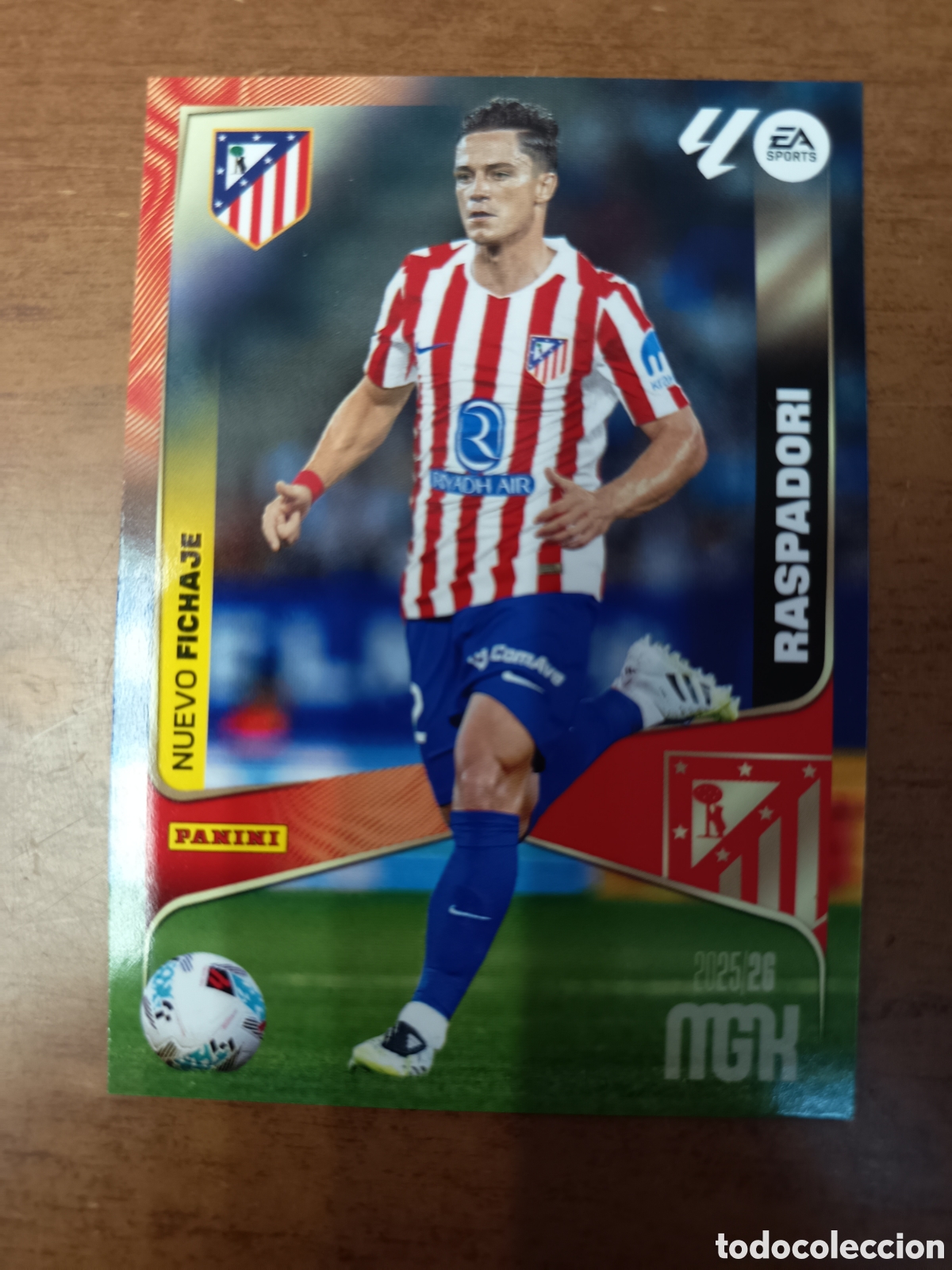Cromos de F&uacute;tbol: 475 NUEVO FICHAJE RASPADORI MEGACRACKS 2025 2026
