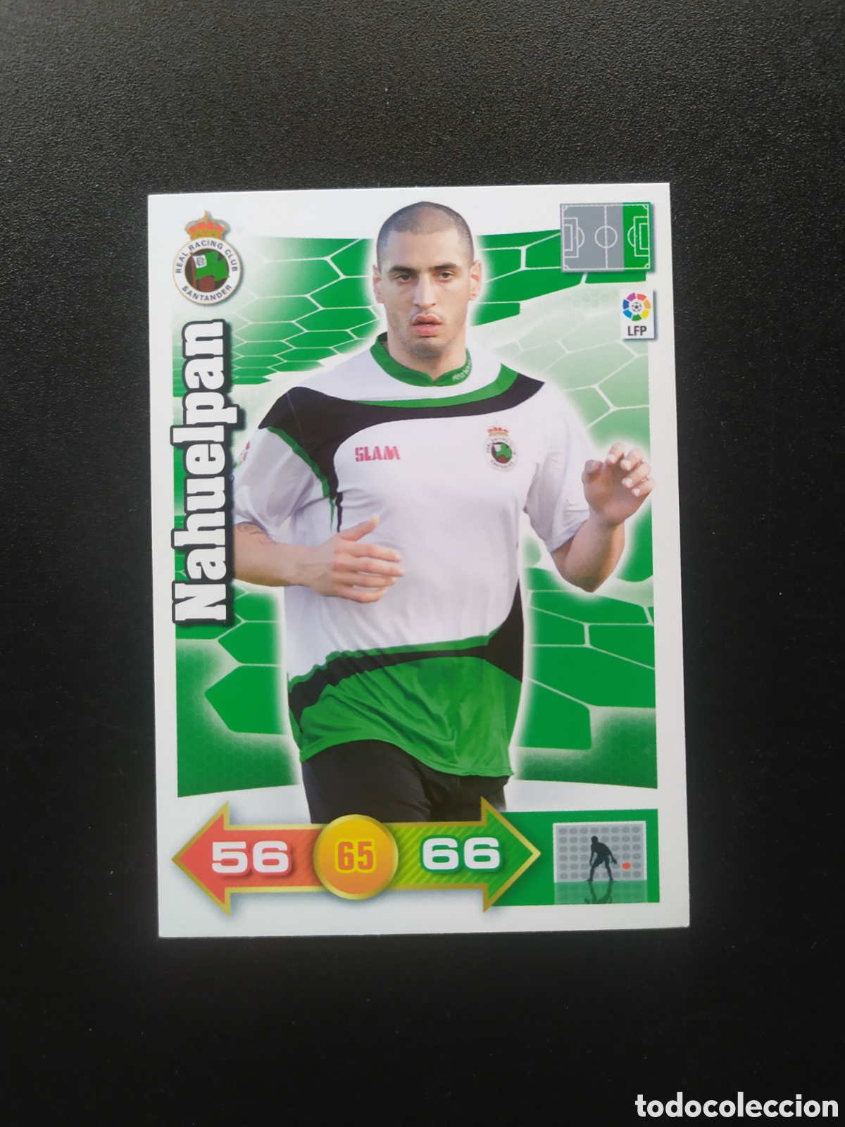 Cromos de f&uacute;tbol: Adrenalyn 2010 2011 10 11 panini Nahuelpan n&deg; 252 Racing Santander