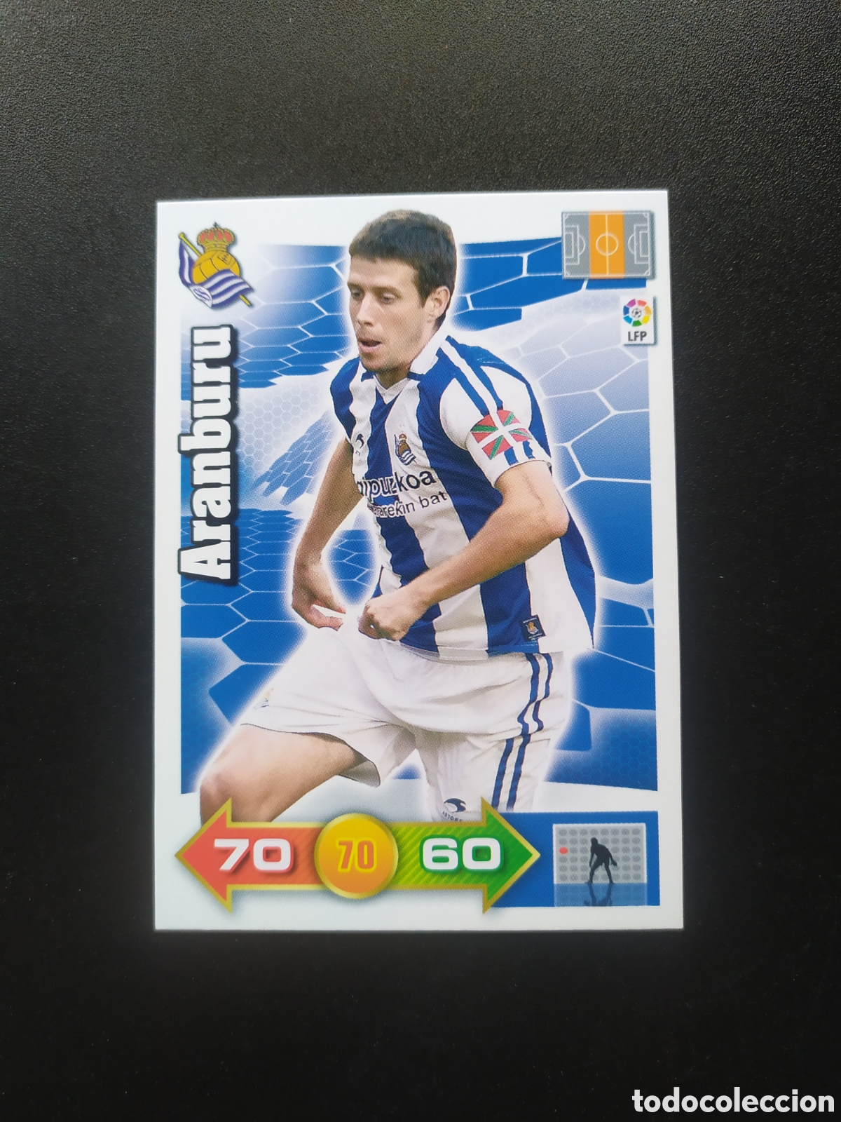 Figurine di Calcio: Adrenalyn 2010 2011 10 11 panini Aranburu n&deg; 261 Real Sociedad