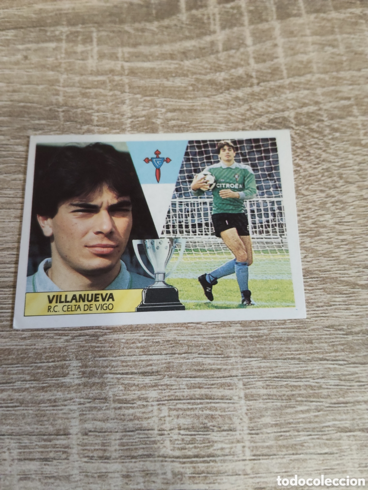 Cromos de F&uacute;tbol: Villanueva Celta de Vigo liga 1987 1988 87 88 ediciones este