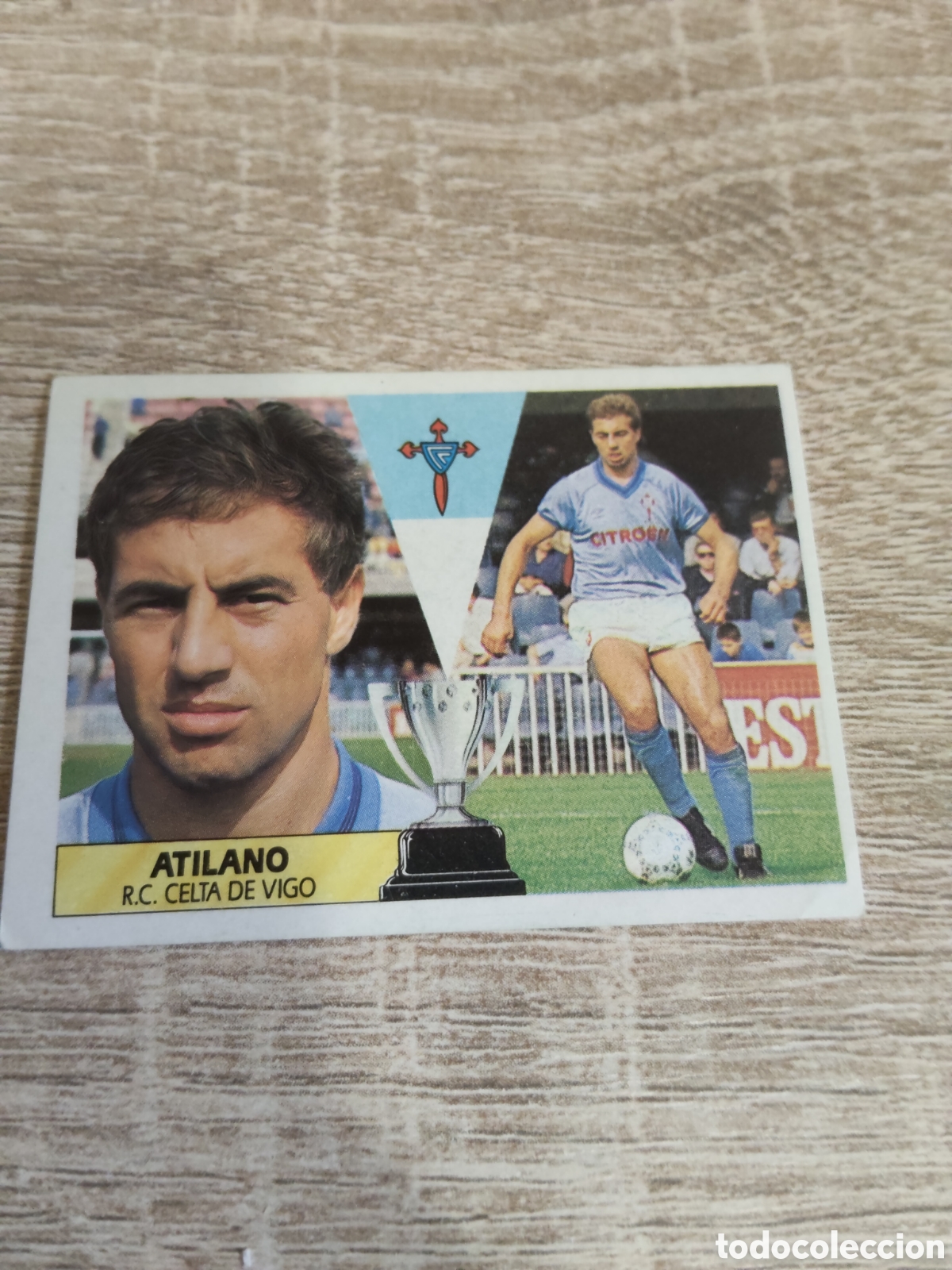 Cromos de F&uacute;tbol: Atilano Celta de Vigo liga 1987 1988 87 88 ediciones este