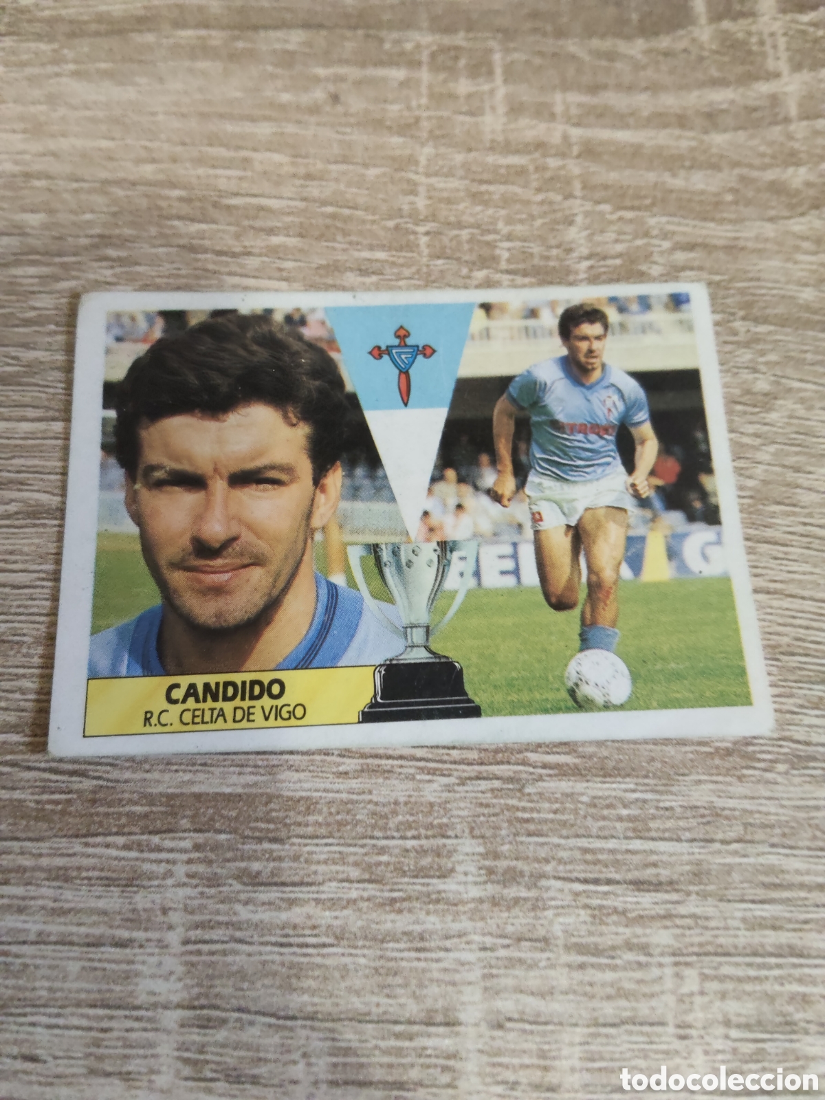 Cromos de F&uacute;tbol: Candido Celta de Vigo liga 1987 1988 87 88 ediciones este