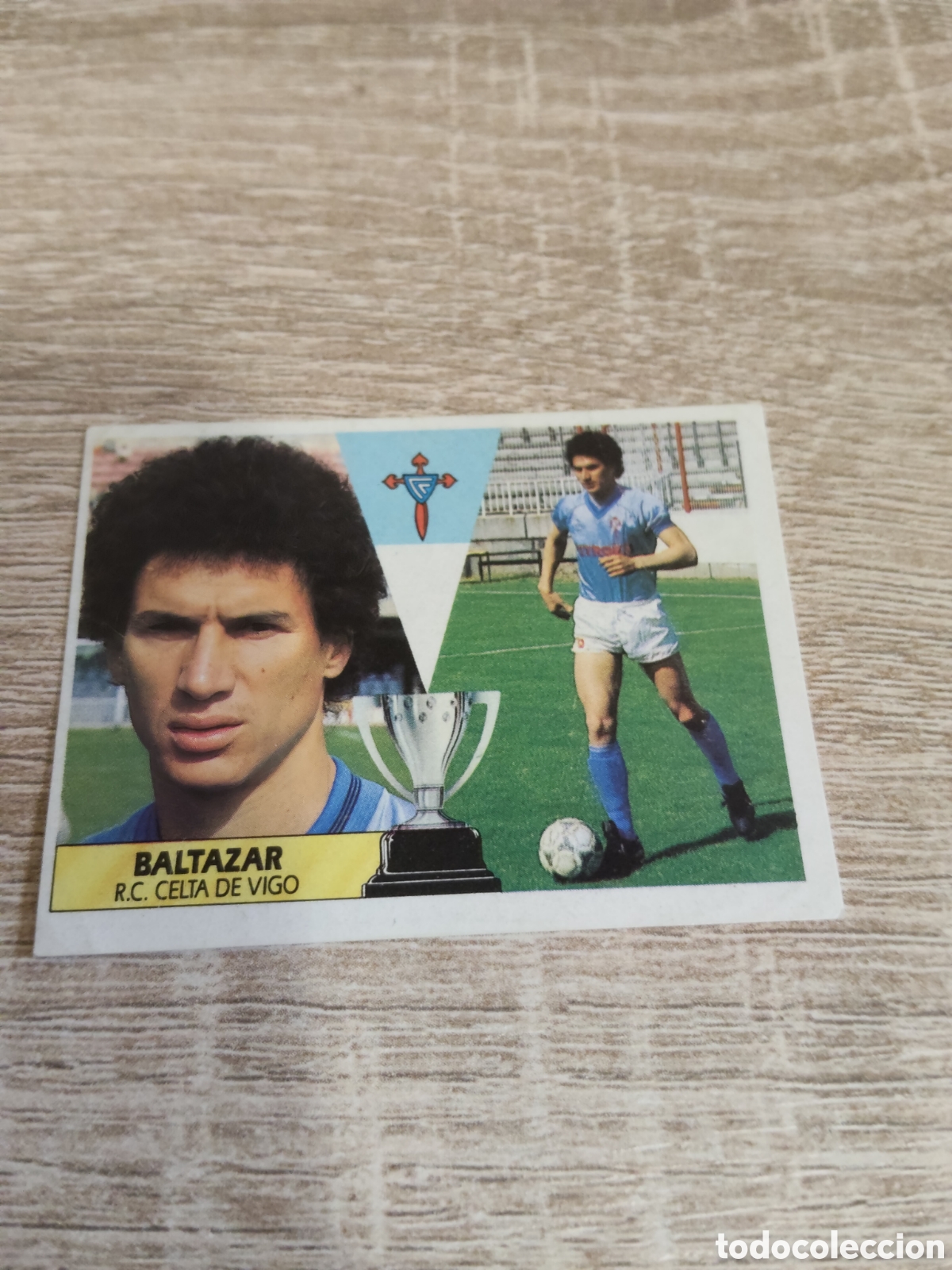Cromos de F&uacute;tbol: Baltazar Celta de Vigo liga 1987 1988 87 88 ediciones este