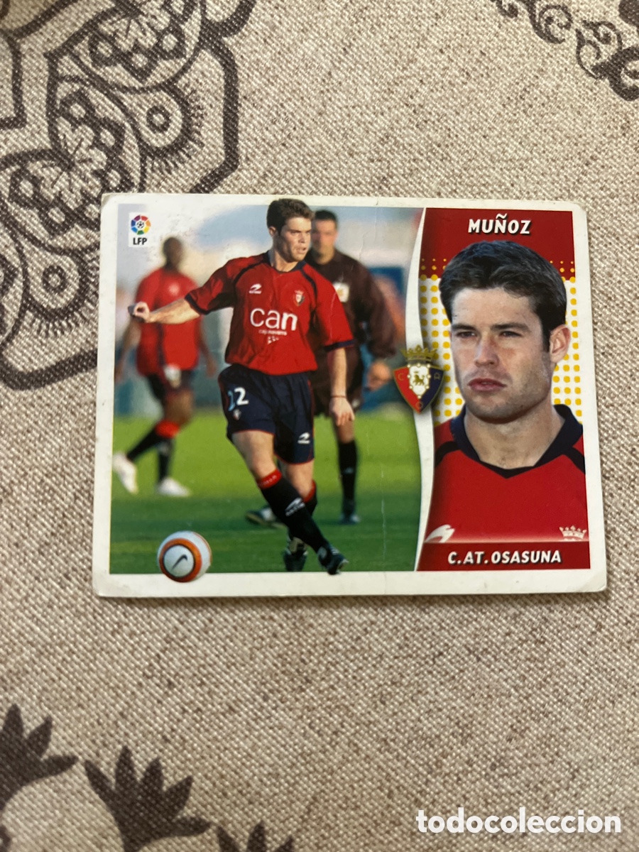 Cromos de f&uacute;tbol: Mu&ntilde;oz Osasuna, liga este 2006-2007