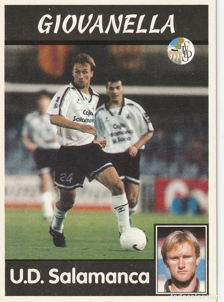 Cromos de f&uacute;tbol: PANINI 97-98. GIOVANELLA. NUNCA PEGADO. - Foto 1