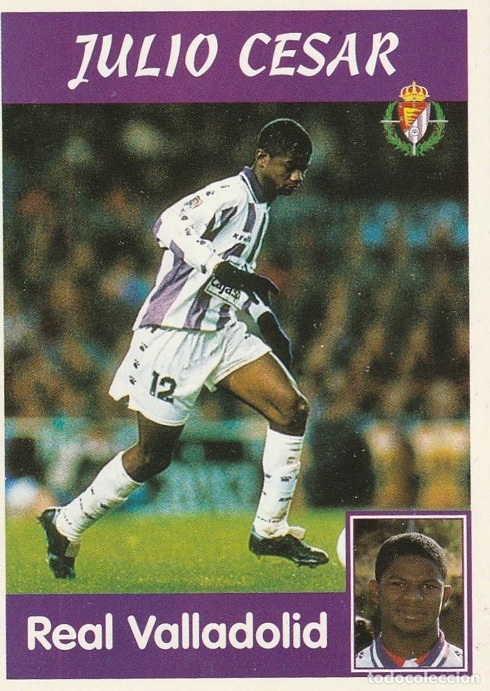 Cromos de f&uacute;tbol: PANINI 97-98. JULIO C&Eacute;SAR. NUNCA PEGADO. - Foto 1
