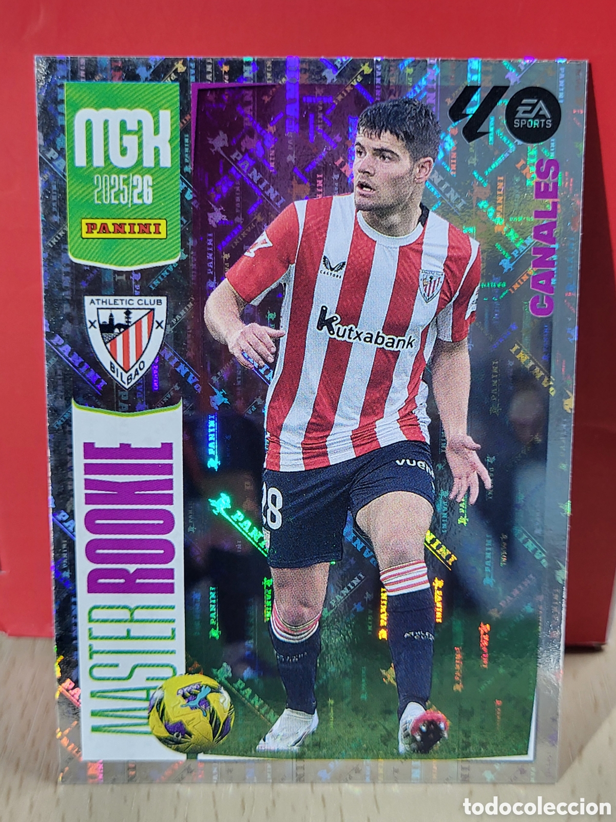 Cromos de f&uacute;tbol: CANALES MASTER ROOKIE N&ordm; 406 LIGA MGK 25 26 2025 2026 PANINI