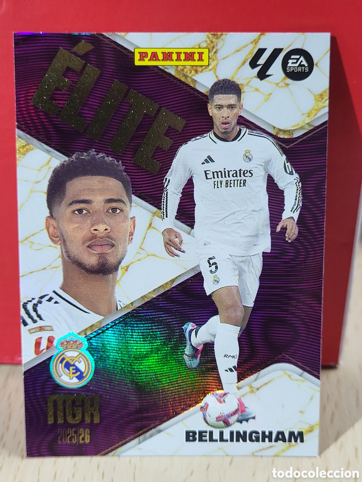 Cromos de f&uacute;tbol: BELLINGHAM ELITE N&ordm; 1 LIGA MGK 25 26 2025 2026 PANINI