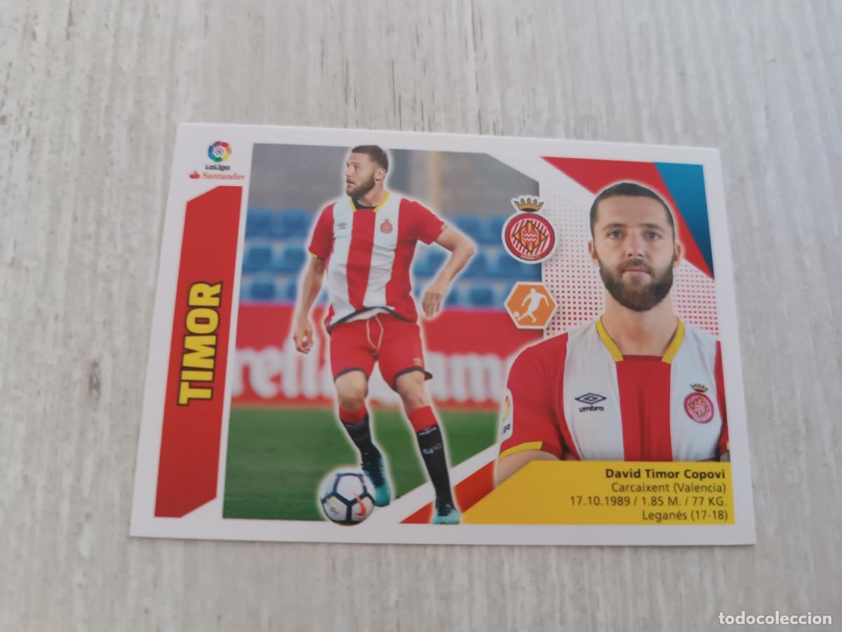 Cromos de F&uacute;tbol: TIMOR COLOCA NUNCA PEGADO LIGA ESTE 2017 2018 17 18