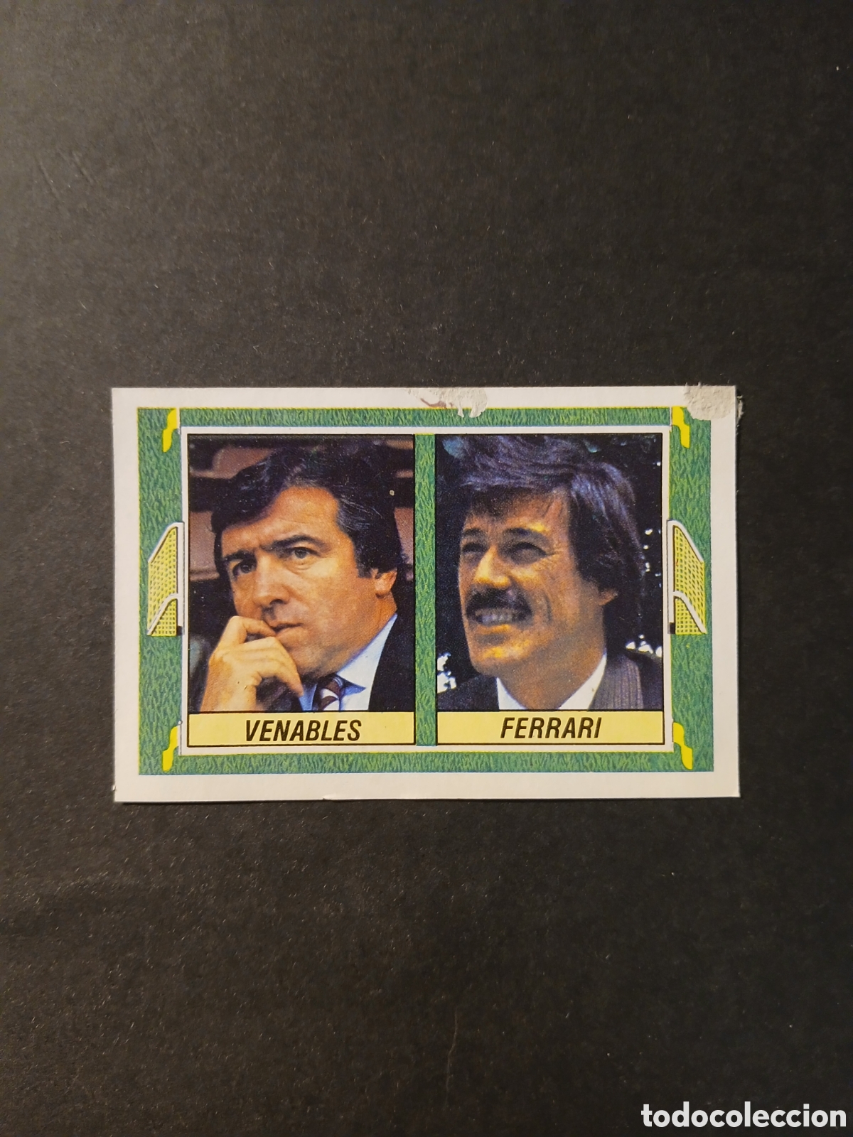 Cromos de f&uacute;tbol: VENABLES FERRARI ENTRENADORES VERSION LIGA ESTE 1984/85 84 85 DESPEGADO