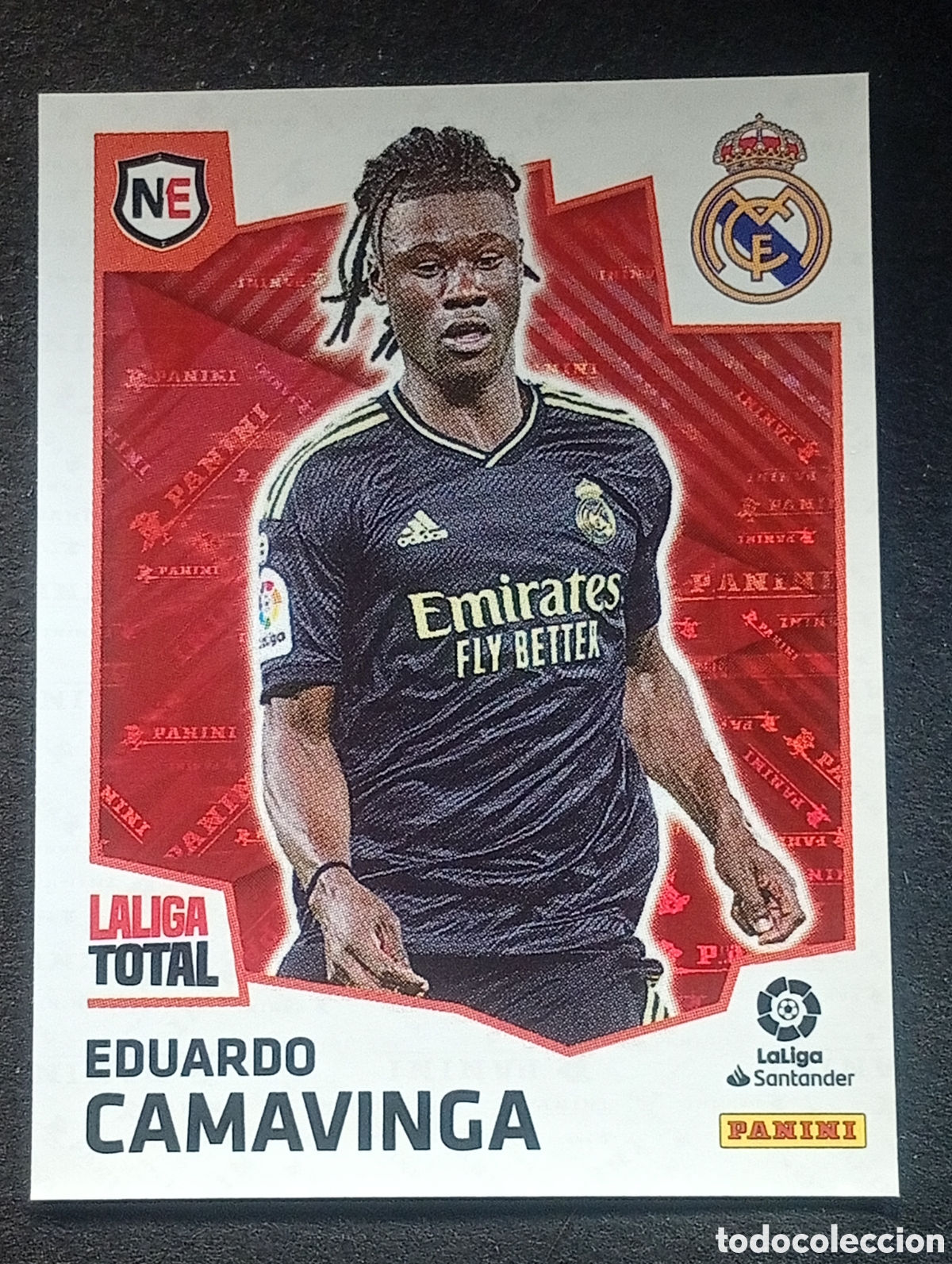 Figurine di Calcio: 471 new era CAMAVINGA REAL MADRID LALIGA TOTAL 2022 2023 22 23 LA LIGA PANINI CROMOS STICKERS