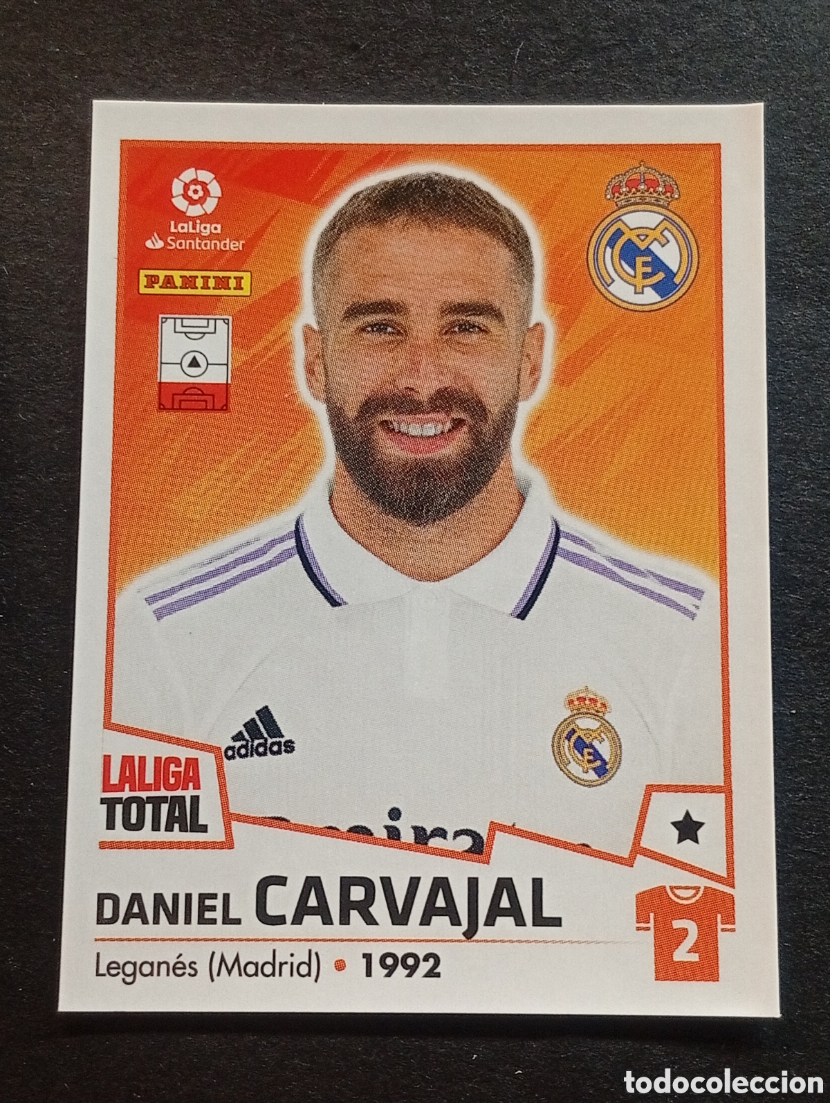 Cromos de Futebol: 247 CARVAJAL REAL MADRID LALIGA TOTAL 2022 2023 22 23 LA LIGA PANINI CROMOS STICKERS