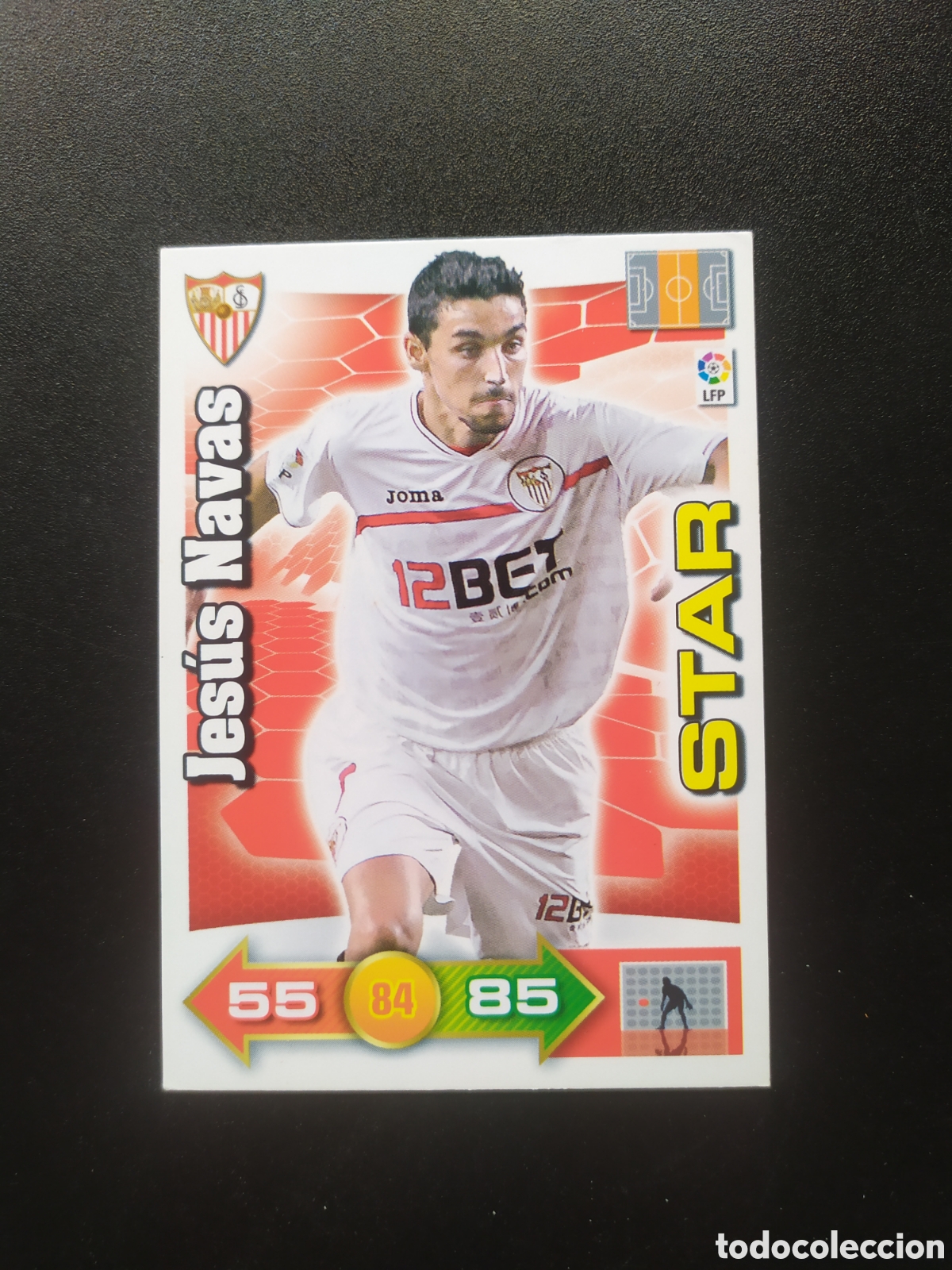 Cartes &agrave; collectionner de Football: Adrenalyn 2010 2011 panini Jes&uacute;s Navas star n&deg; 283 Sevilla