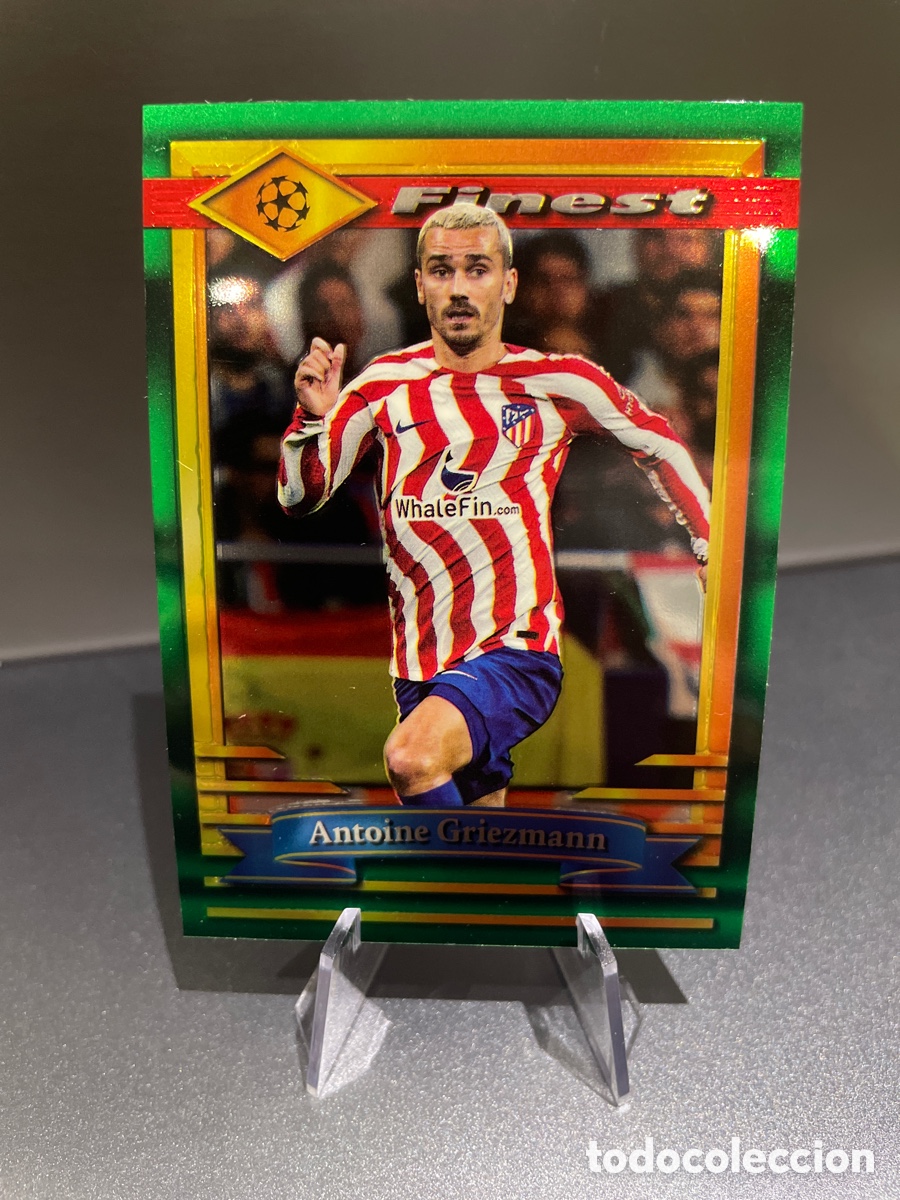 Cartes &agrave; collectionner de Football: Griezmann 36 Topps Finest Flashbacks UCL 2022-23 Atletico de Madrid