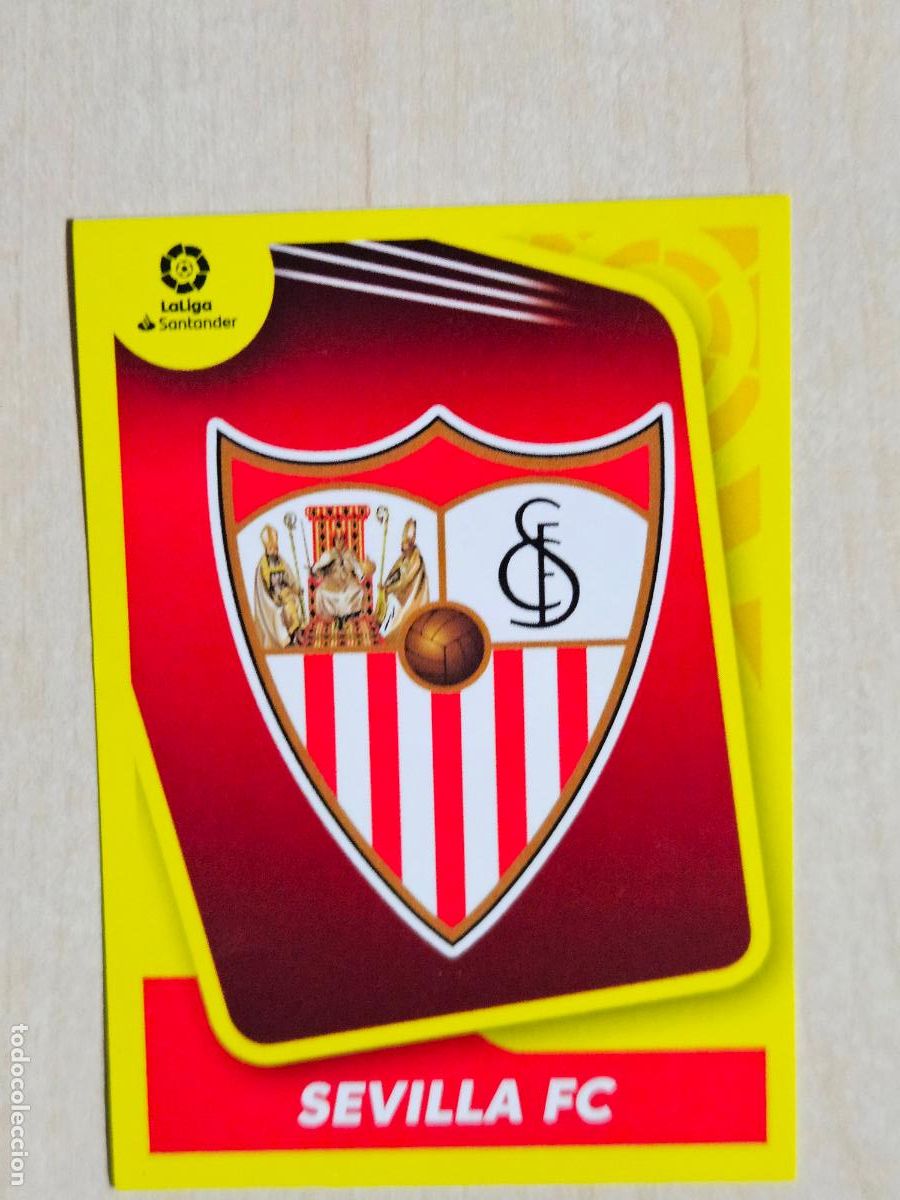 Cromos de F&uacute;tbol: N&ordm; 1 ESCUDO - ESTE 2021 22 - 21 22 - CROMO SIN PEGAR - SEVILLA