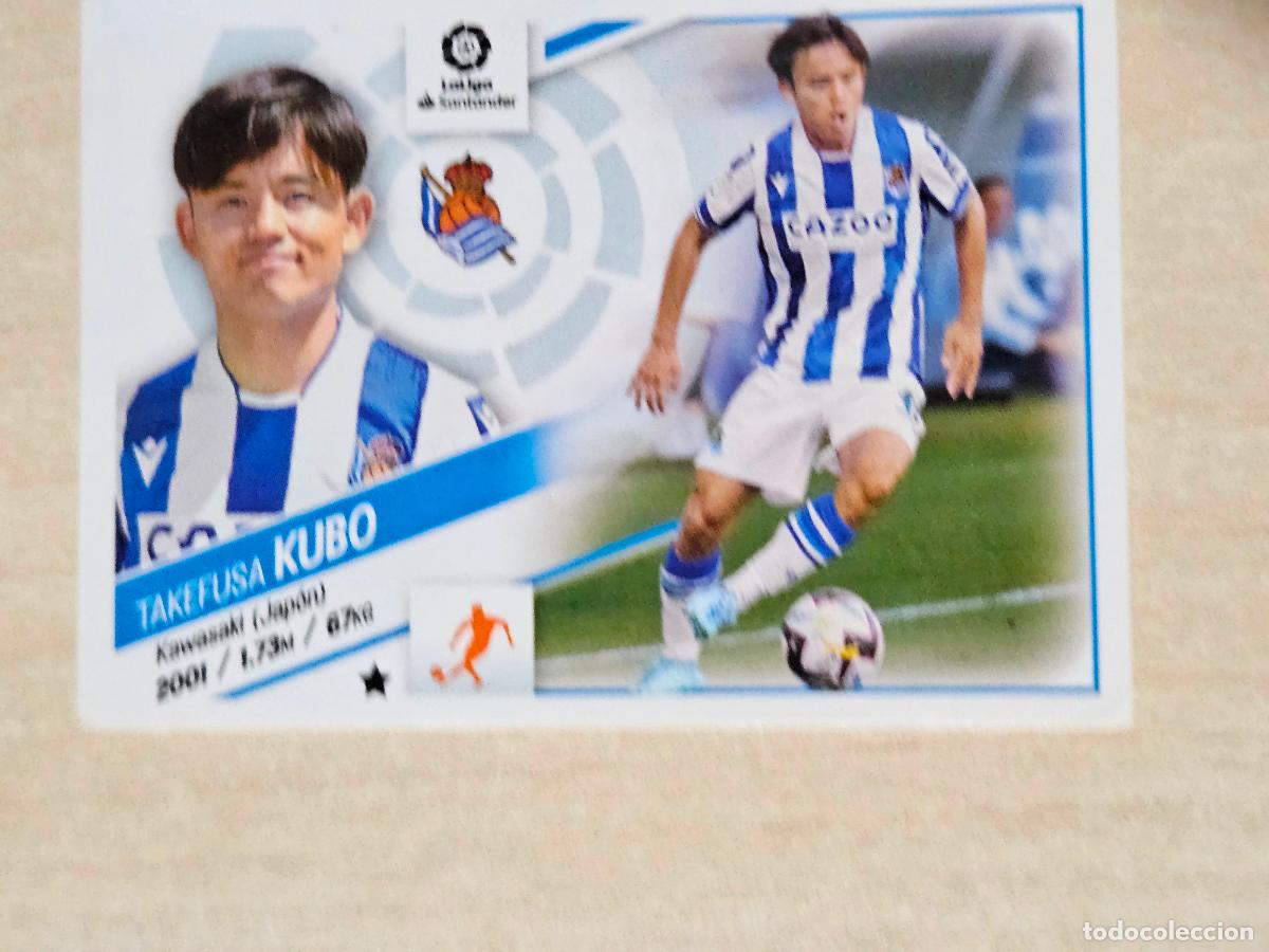 Fu&szlig;ball-Sticker: FICHAJE N&ordm; 21 KUBO - EDICIONES ESTE 2022 23 - SIN PEGAR - REAL SOCIEDAD