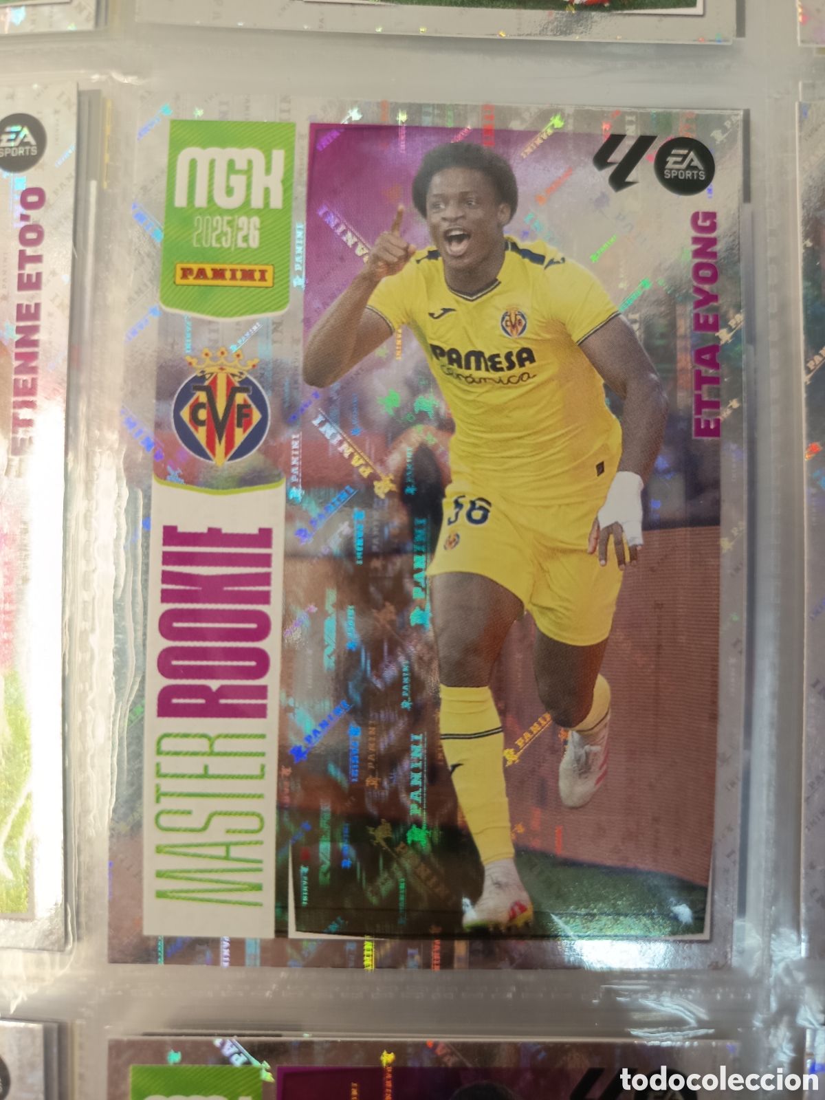 Cromos de F&uacute;tbol: 410 ETTA EYONG MASTER ROOKIE MEGACRACKS 2025 2026