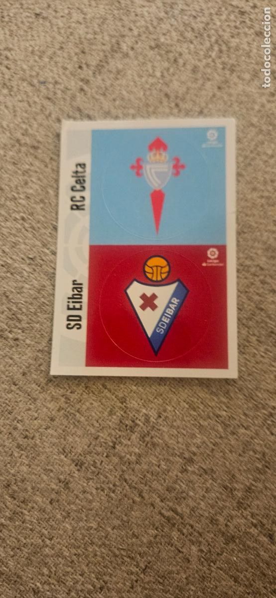 Figurine di Calcio: escudo celta eibar este 2020 2021 20 21 sin pegar trading card