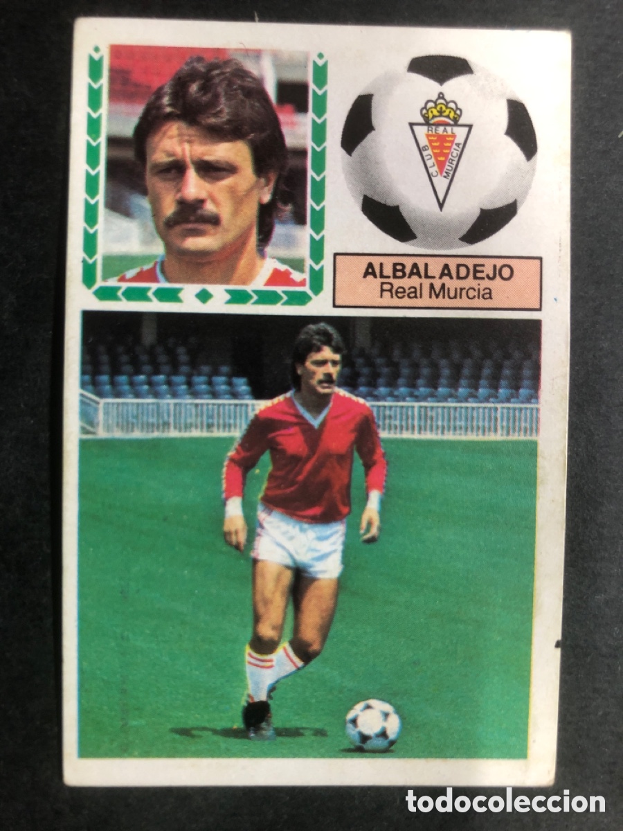 Figurine di Calcio: CROMO FUTBOL SIN PEGAR ULTIMO FICHAJE N&ordm; 2 ALBADALEJO 83-84 EDITORIAL ESTE