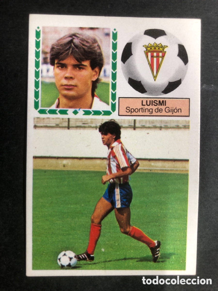 Figurine di Calcio: CROMO FUTBOL SIN PEGAR ULTIMO FICHAJE N&ordm; 35 LUISMI S GIJON 83-84 EDITORIAL ESTE