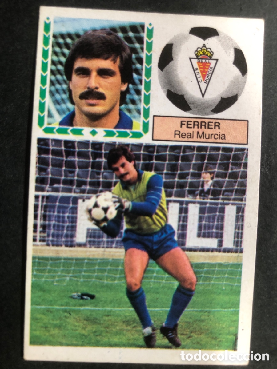 Figurine di Calcio: CROMO FUTBOL SIN PEGAR ULTIMO FICHAJE N&ordm; 3 FERRER MURCIA 83-84 EDITORIAL ESTE