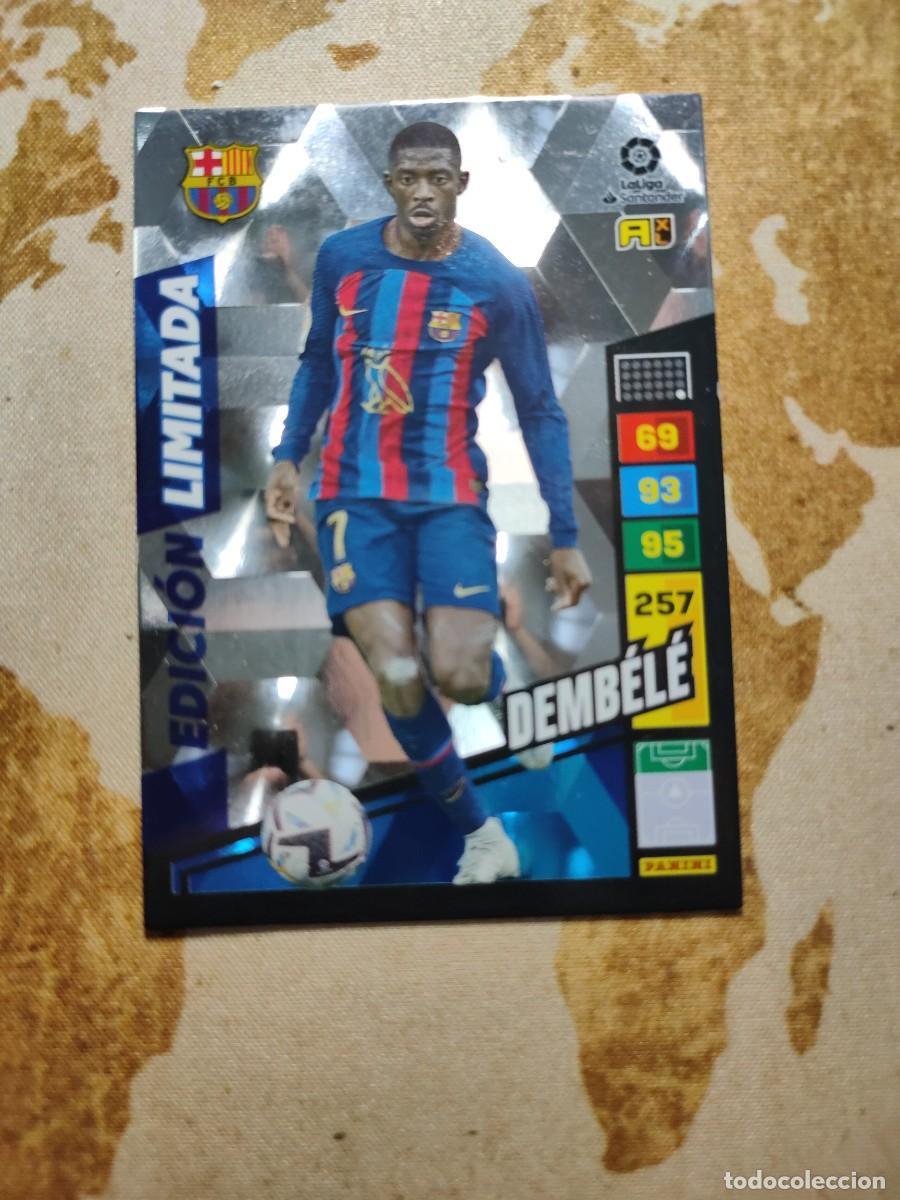 Cromos de Futebol: Adrenalyn Edici&oacute;n limitada DEMBEL&Eacute; 2022-23