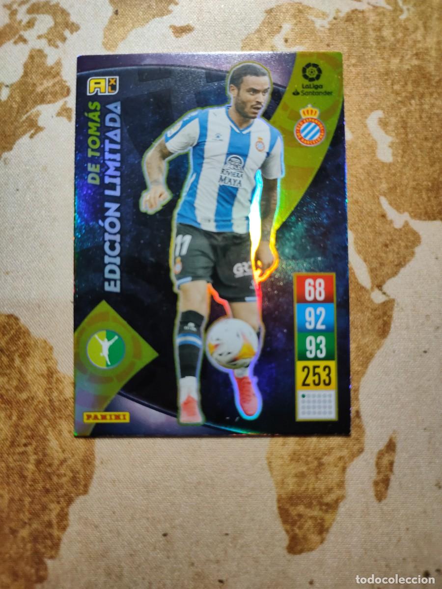 Football Stickers: Adrenalyn Edici&oacute;n Limitada DE TOM&Aacute;S 2021-22