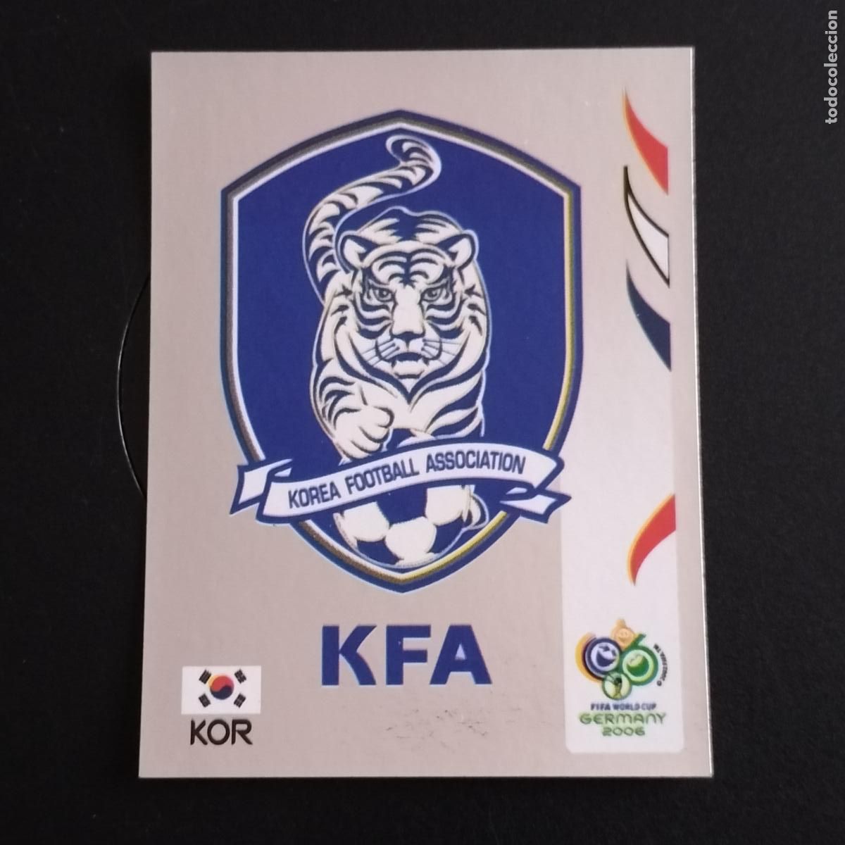 Cromos de F&uacute;tbol: 493 ESCUDO KOREA CROMOS FIFA WORLD CUP GERMANY 2006 MUNDIAL FUTBOL ALEMANIA PANINI