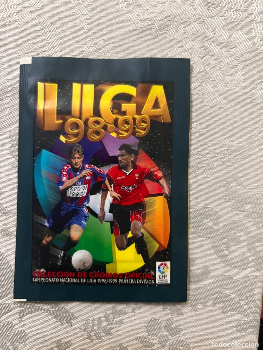 Cromos de f&uacute;tbol: SOBRE SIN ABRIR EDICIONES ESTE 1998 -1999 - Foto 1