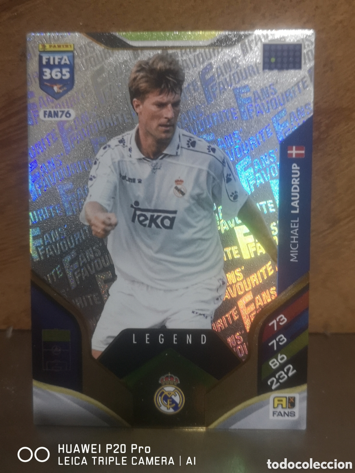 Cromos de F&uacute;tbol: ADRENALYN 2026 - FIFA 365 / LEGEND FANS FAVOURITE - LAUDRUP - REAL MADRID - FAN76