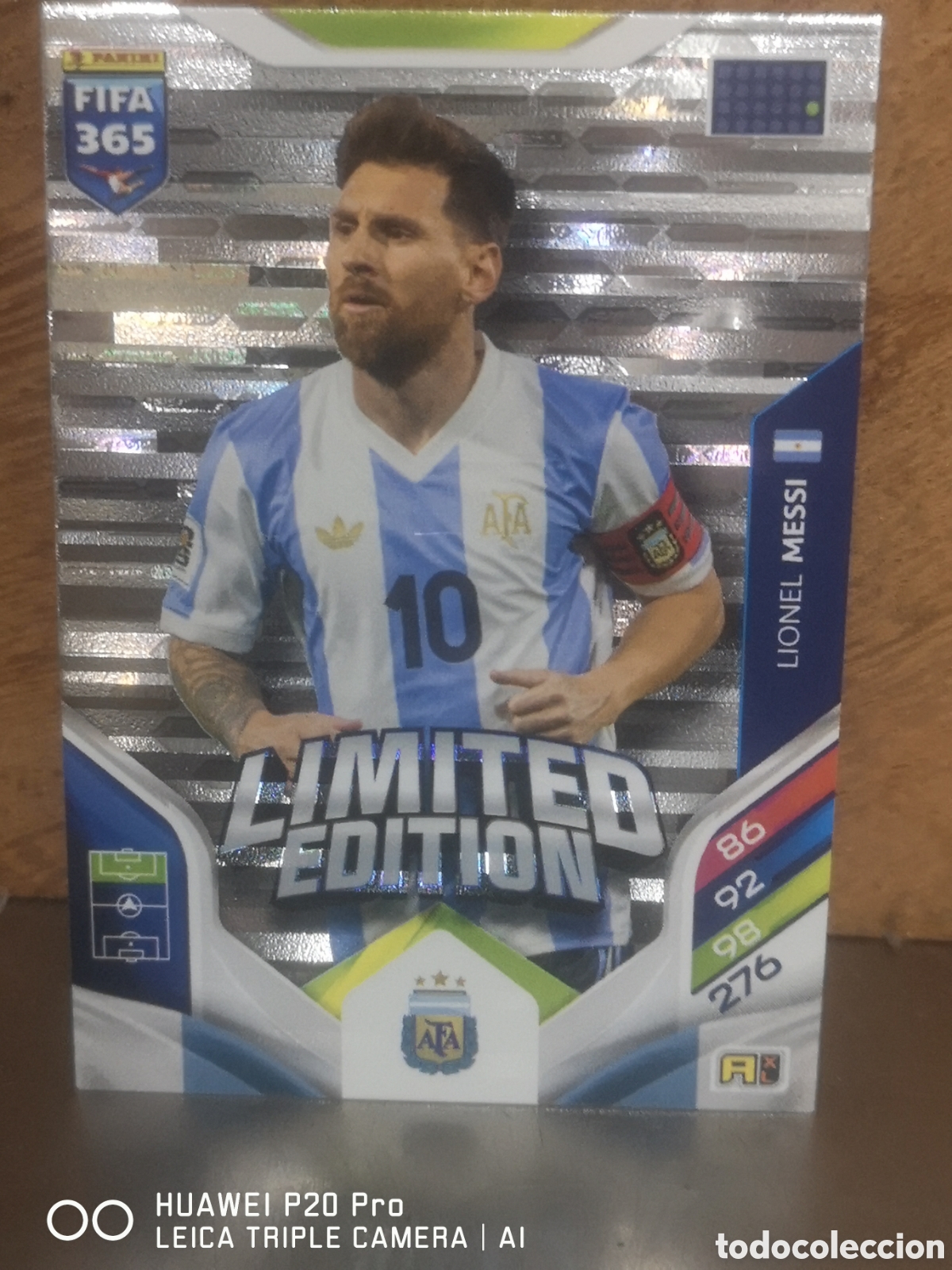 Cromos de F&uacute;tbol: FIFA 365 LIONEL MESSI ADRENALYN 2026 LIMITED EDITION - ARGENTINA