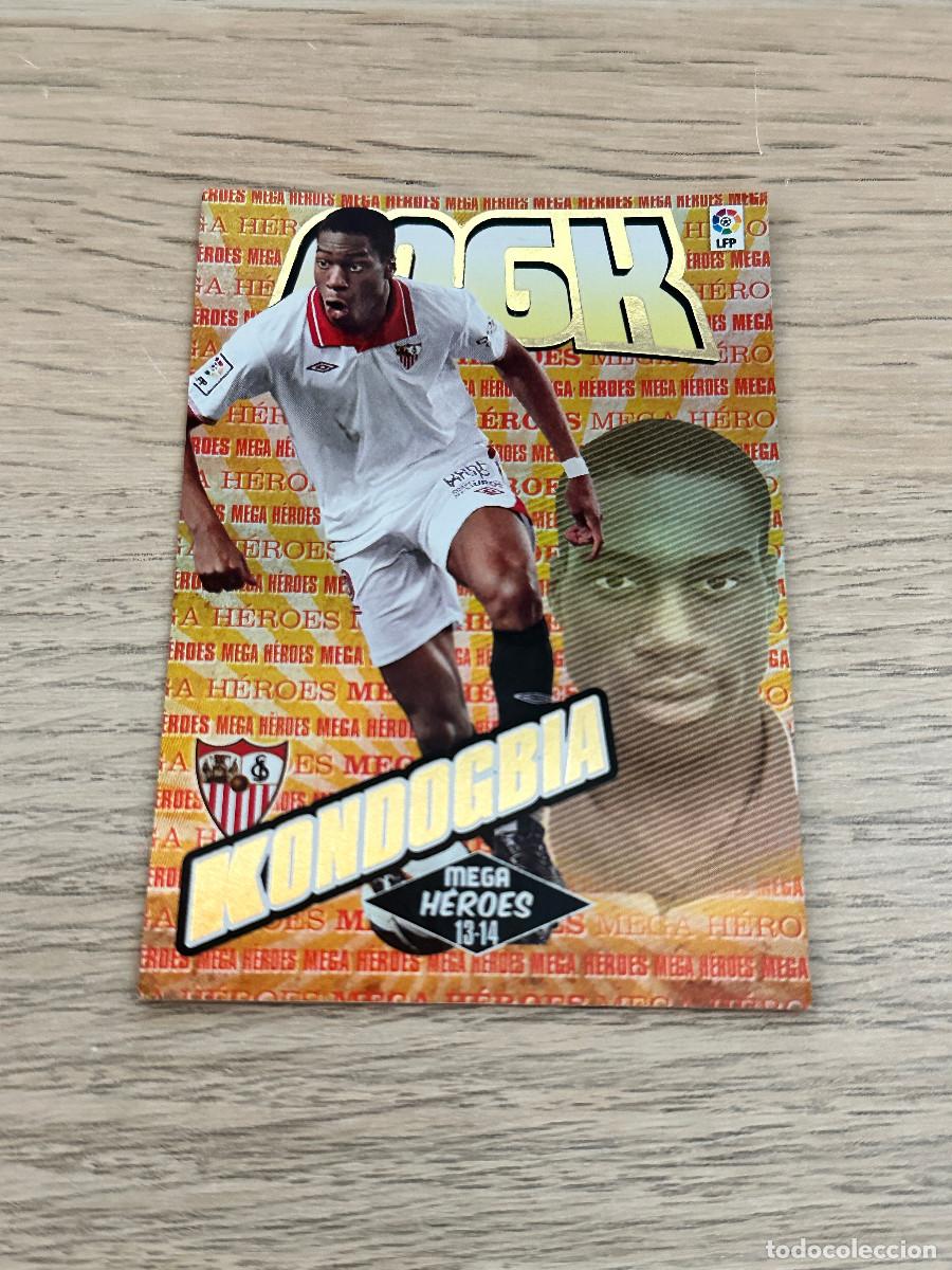 Fu&szlig;ball-Sticker: 379 KONDOGBIA MEGA HEROES SEVILLA MEGACRACKS LIGA 2013 2014 PANINI 13 14