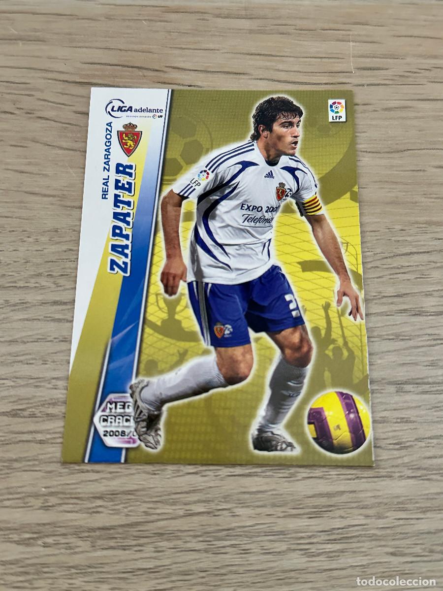 Cromos de Futebol: 428 ZAPATER ZARAGOZA MEGACRACKS LIGA 08 09 PANINI 2008 2009