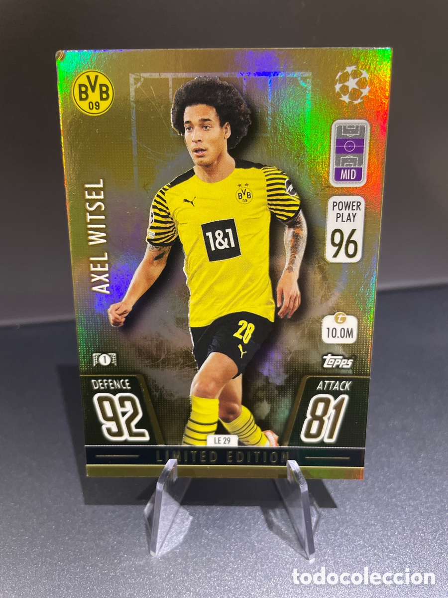 Cromos de F&uacute;tbol: Witsel LE 29 Limited Edition Topps Match Attax 2021-22 Borussia Dortmund