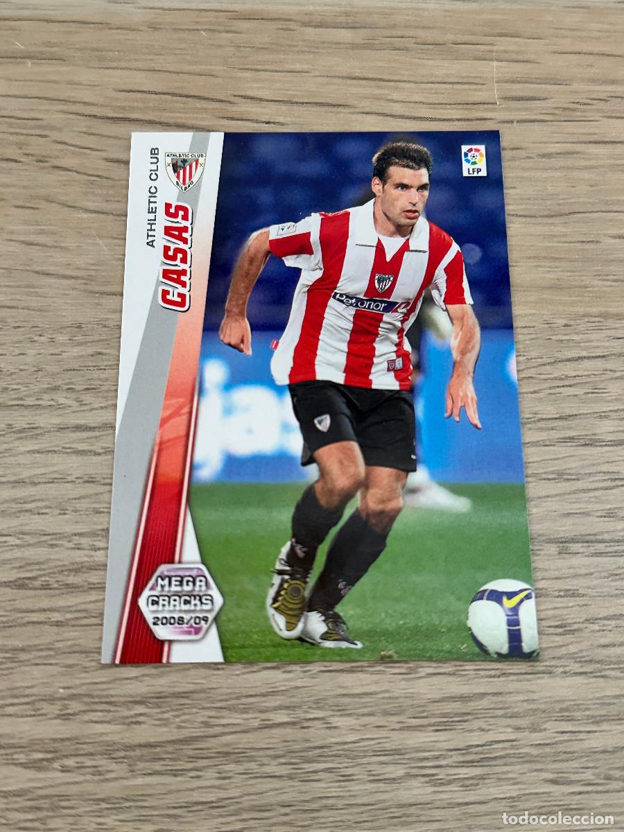 Cromos de F&uacute;tbol: 26 BIS CASAS ATHLETIC CLUB MEGACRACKS LIGA 2008 2009 PANINI 08 09