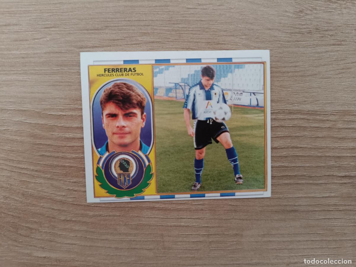 Fu&szlig;ball-Sticker: CROMO DE F&Uacute;TBOL LIGA ESTE FERRERAS HERCULES SIN PEGAR NUNCA PEGADO 96 97 1996 1997