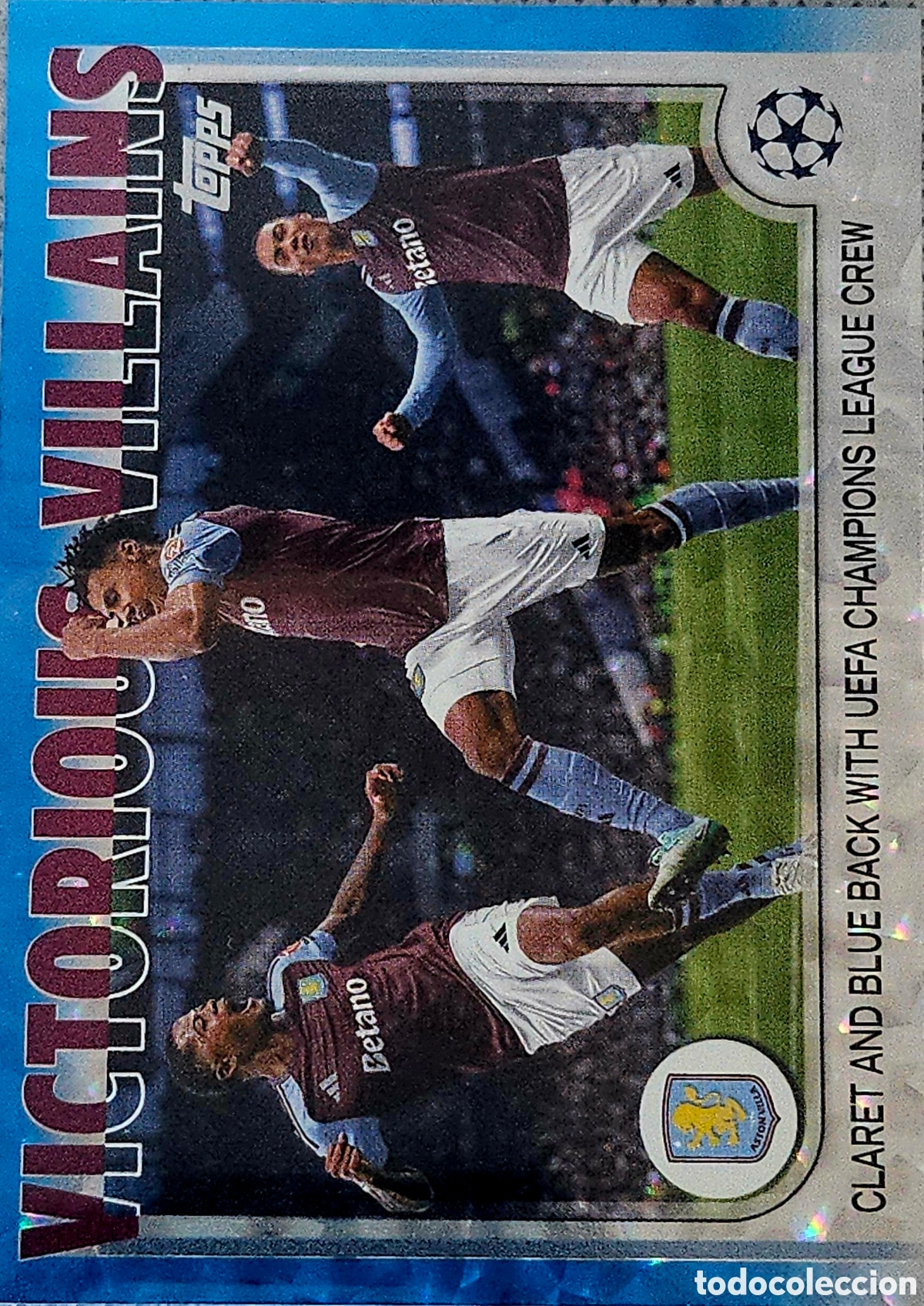 Cartes &agrave; collectionner de Football: Topps UEFA Club Competitions 24-25 / Aston Villa
