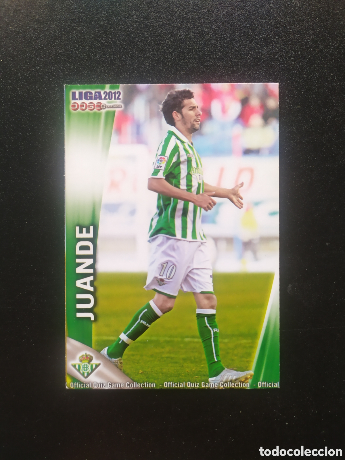 Figurine di Calcio: Mundicromo fichas Liga 2011 2012 11 12 Juande n&deg; 476 Real Betis