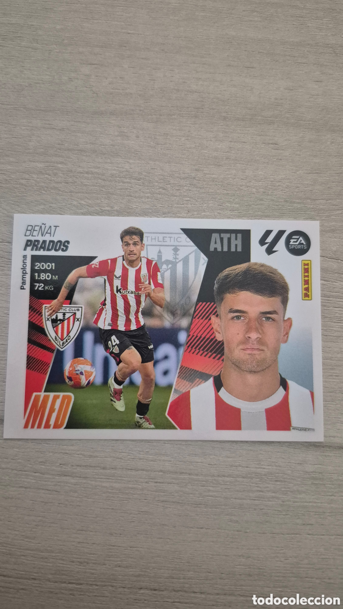 Figurine di Calcio: N&deg;12 Athletic Bilbao Prados Liga Este 25/26