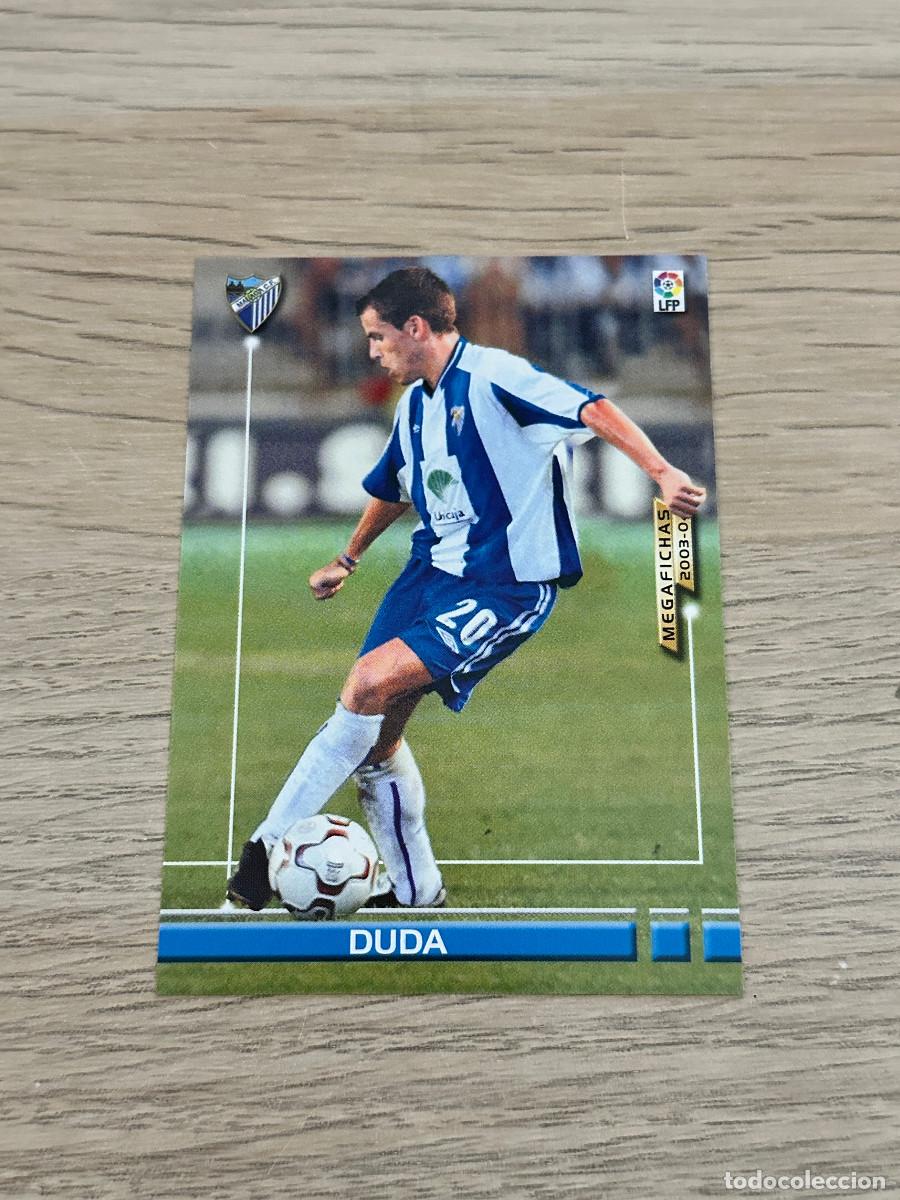 Cromos de F&uacute;tbol: DUDA n&ordm; 174 BIS NUEVA FICHA MALAGA MEGAFICHAS 2003 2004 PANINI 03 04