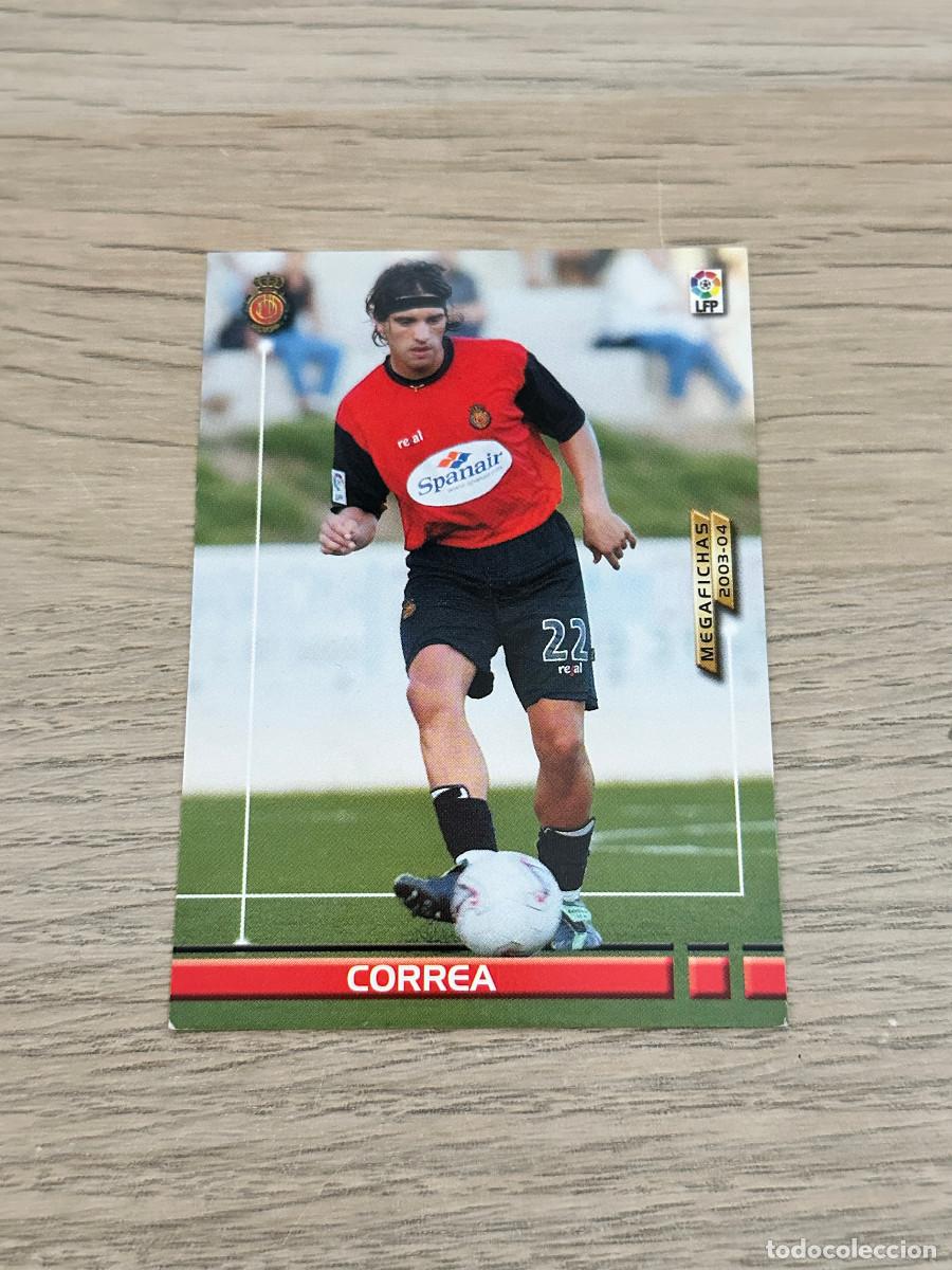 Cromos de F&uacute;tbol: CORREA n&ordm; 195 BIS NUEVA FICHA MALLORCA MEGAFICHAS 2003 2004 PANINI 03 04