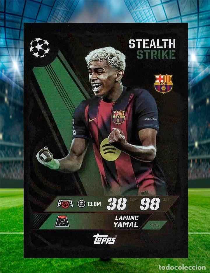 lamine yamal - stealth strike - match attax 202 - Compra venta en