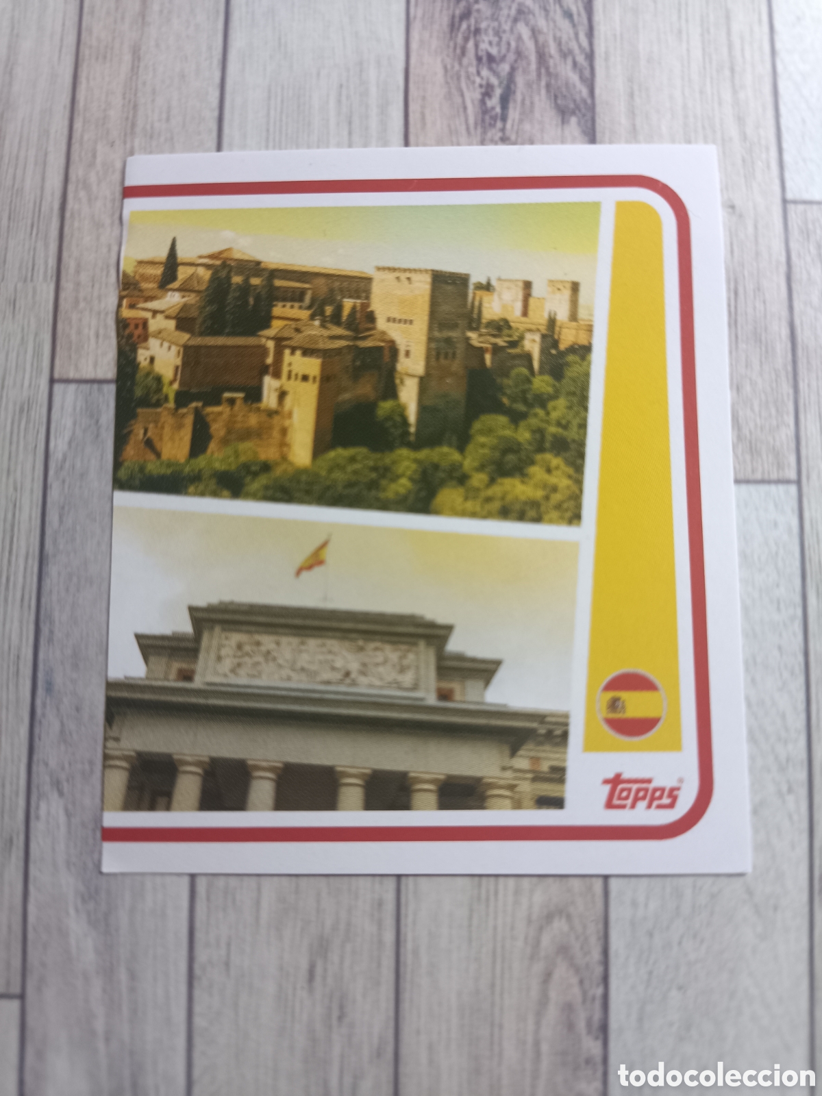 Fu&szlig;ball-Sticker: ESP P2 ESPA&Ntilde;A SPAIN TOPPS STICKER GERMANY EURO 2024