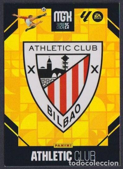 Cromos de F&uacute;tbol: 37 ESCUDO ATHLETIC DE BILBAO FICHAS ALBUM MEGACRACKS 2024 2025 MGK 24 25