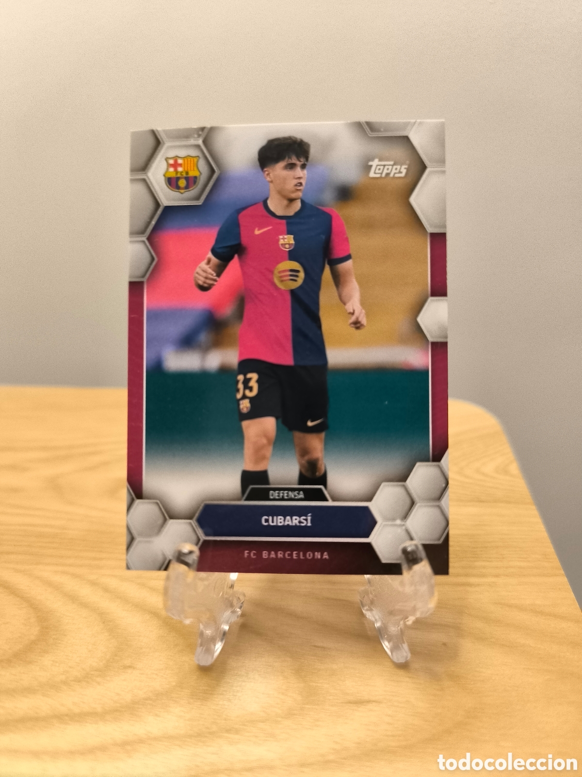 Cromos de F&uacute;tbol: Cubarsi Topps Fan set Barcelona n&deg;4