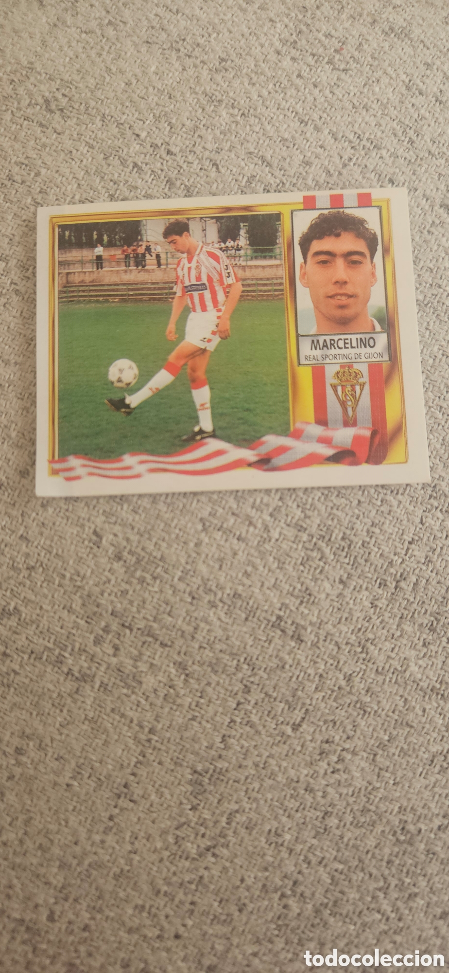 Cromos de F&uacute;tbol: Marcelino sporting de gijon este 1995 1996 95 96 coloca