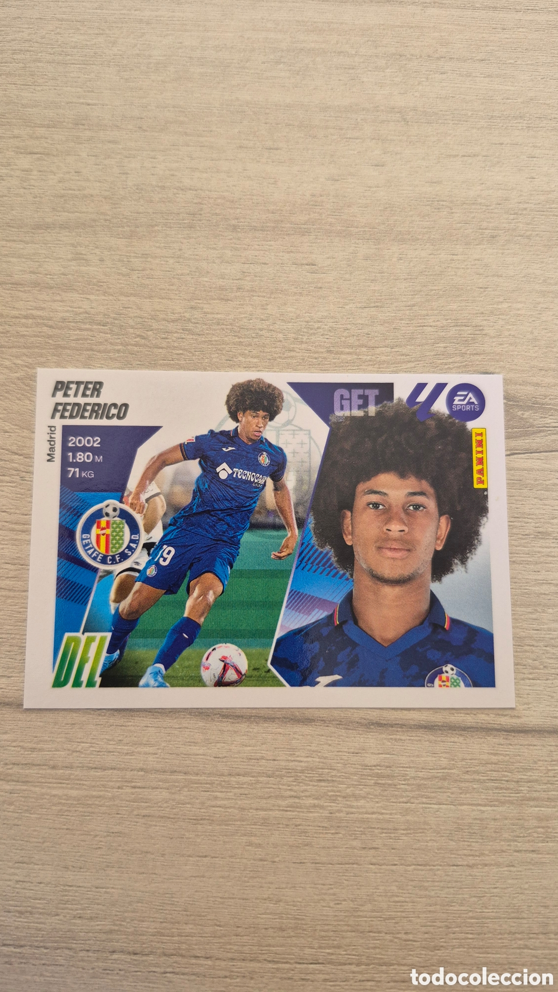 Figurine di Calcio: N&deg;17 Getafe Peter Federico Liga Este 25/26