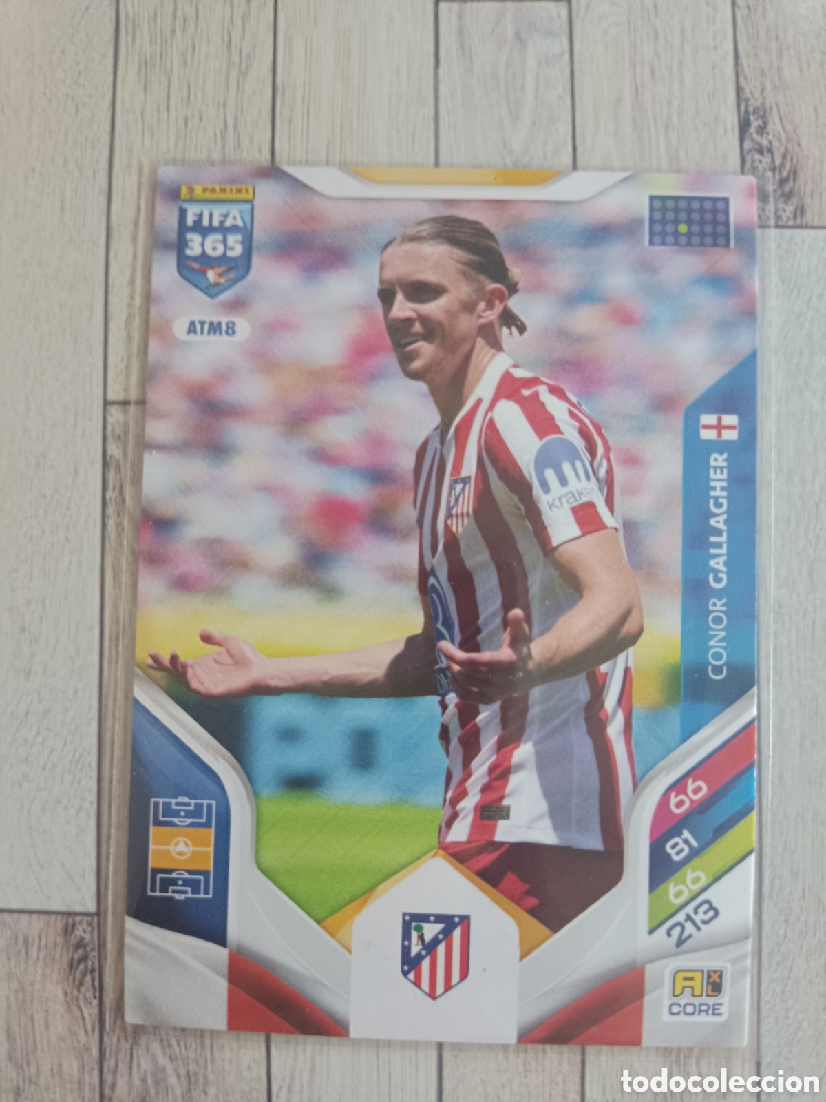 Cromos de F&uacute;tbol: ATM8 CONOR GALLAGHER ATLETICO DE MADRID ADRENALYN XL FIFA 365 PANINI 2026